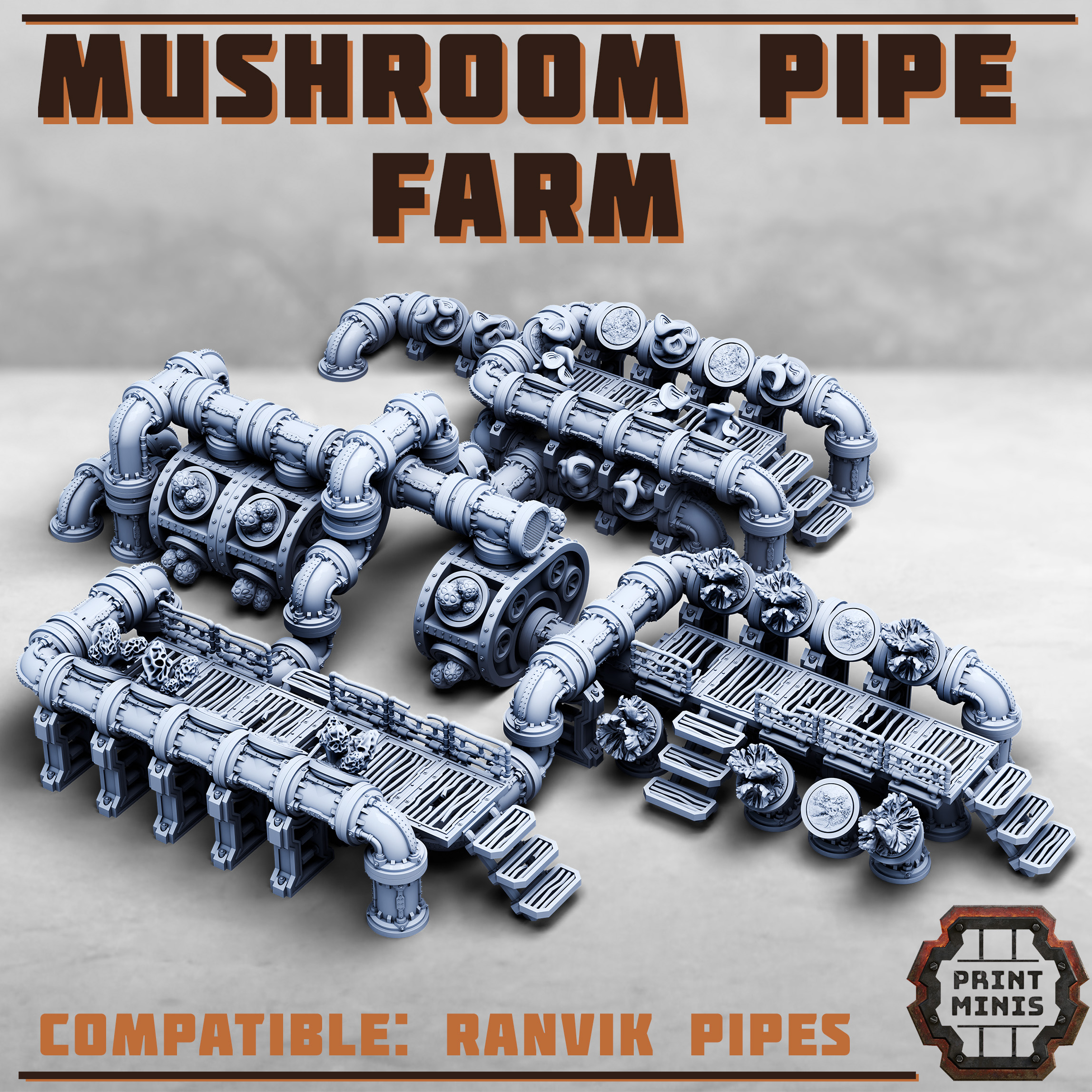 Mushroom Pipe Farm